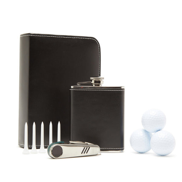 brouk & co Hole in One Golf and Flask Kit