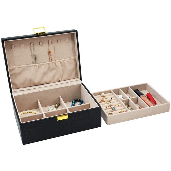 Brouk & Co Leah 2 Tier Jewelry Box