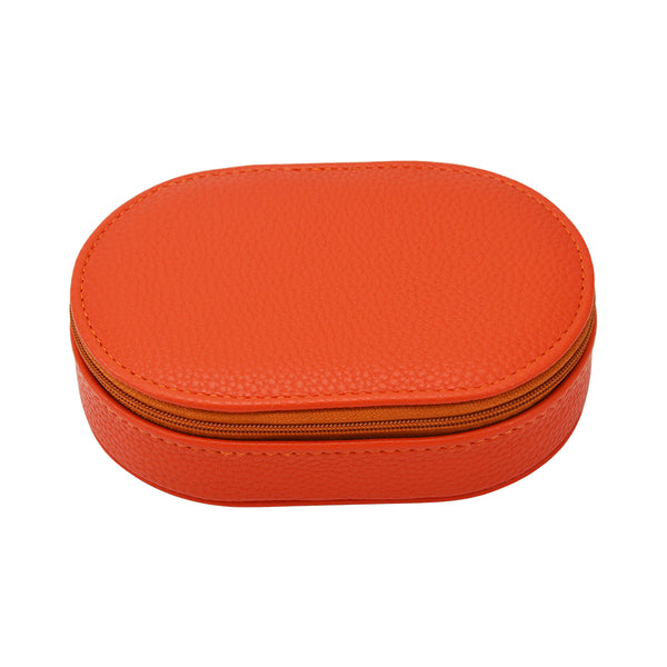 Brouk & Co Leah Oval Travel Jewelry Case