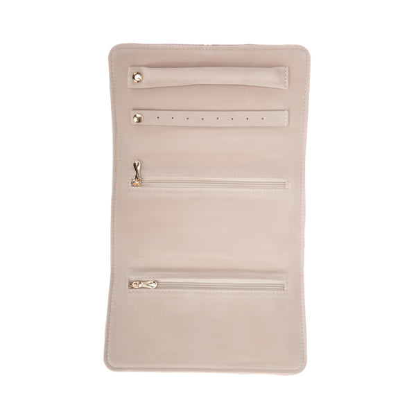 Brouk & Co Leah Quilted Jewelry Roll