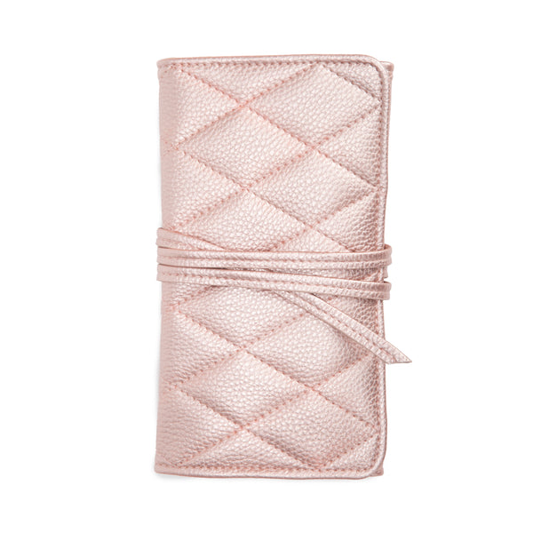 brouk & co Leah Quilted Jewelry Roll