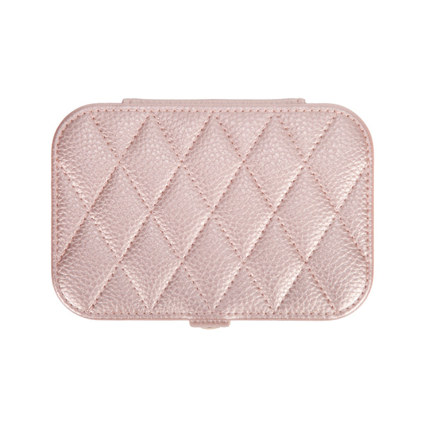 Brouk & Co Leah Quilted Travel Jewelry Organizer