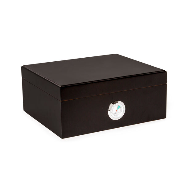 Brouk & Co Matte Black Cigar Humidor Gift Set