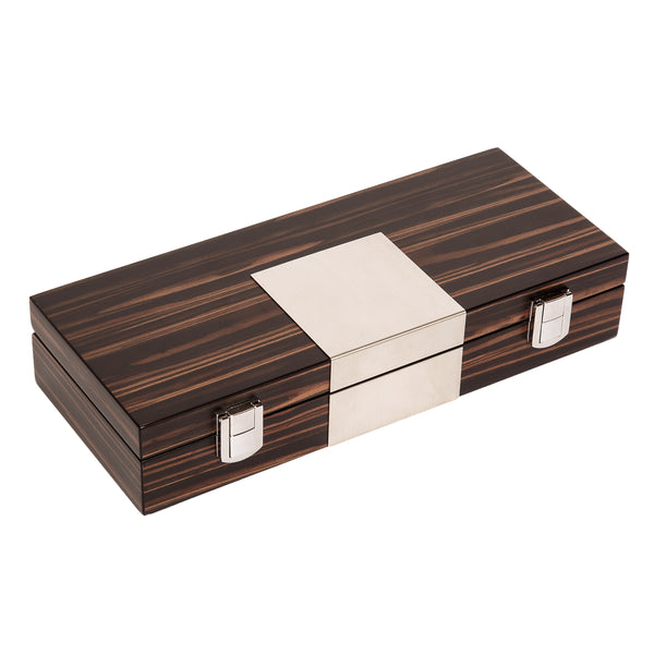 Brouk & Co Matte Ebony Poker Set - 100 Chips