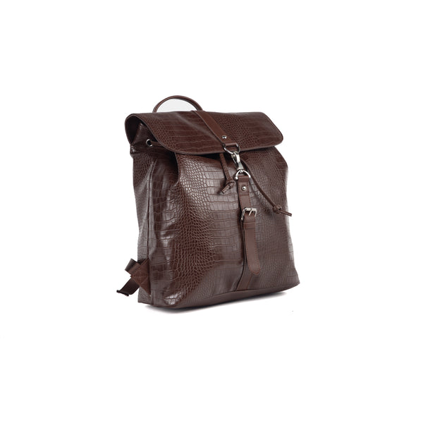 Brouk & Co Melbourne Croco Backpack