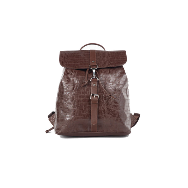 Brouk & Co Melbourne Croco Backpack