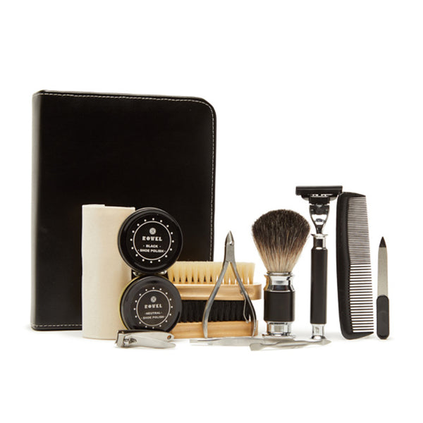 brouk & co On the Go Grooming and Shoe-Shine Kit