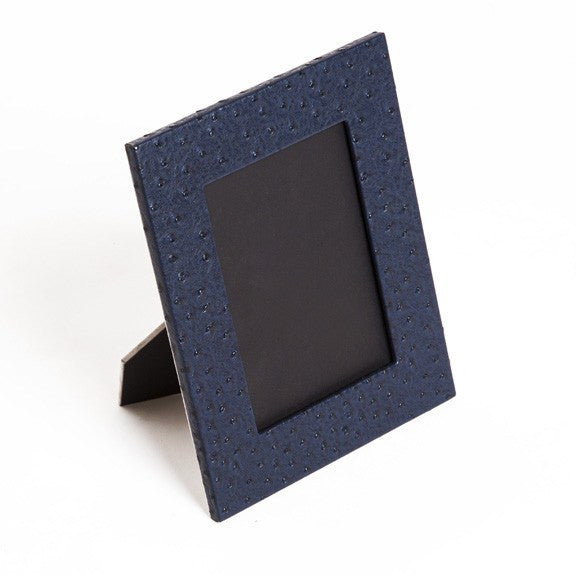 Brouk & Co Ostrich Leather Picture Frame