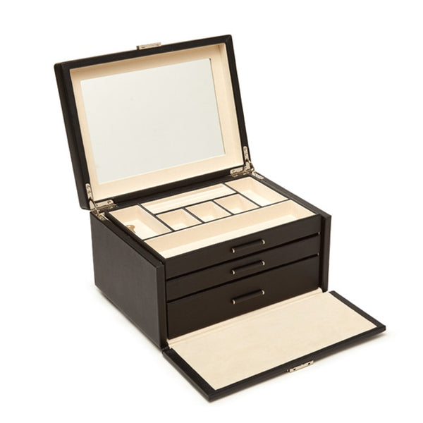 Brouk & Co Riley 3 Tray Jewelry Box