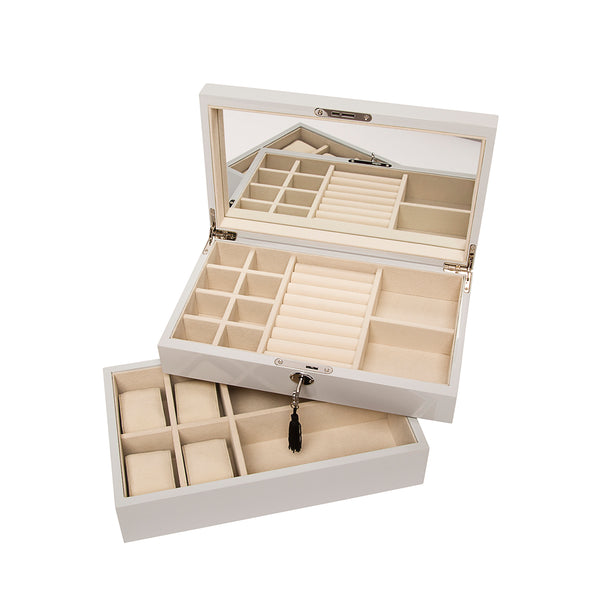 Brouk & Co Stackable High-Gloss Jewelry Box