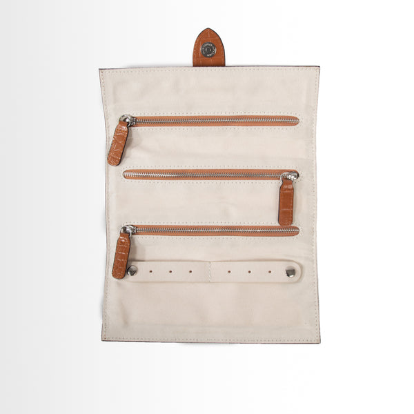 brouk & co Sydney 3 Pocket Jewelry Roll
