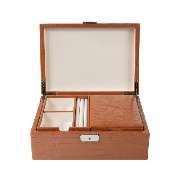 Brouk & Co Sydney Jewelry Box With Travel Tray