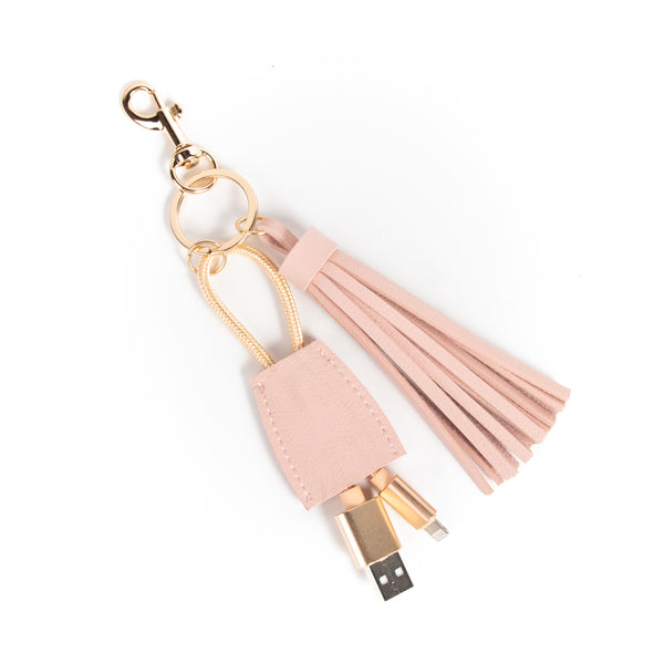 Brouk & Co Tassel Keychain W. USB Cord