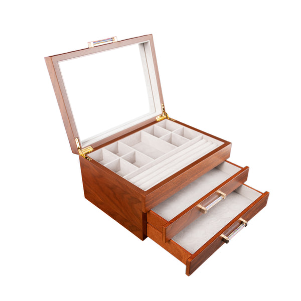 brouk & co Walnut Jewelry Box
