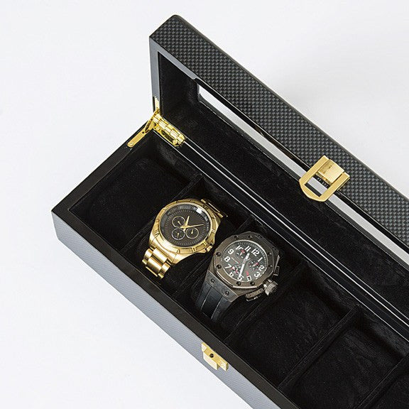 brouk & co Watch It Box In Carbon Fiber
