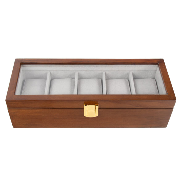 Brouk & Co William 5-Slot Watch Box