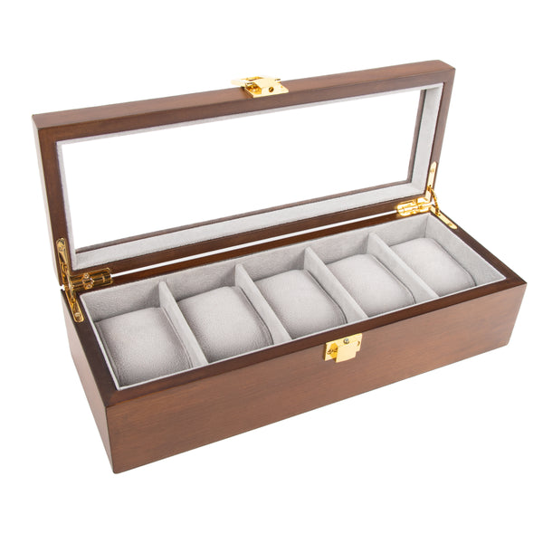 brouk & co William 5-Slot Watch Box