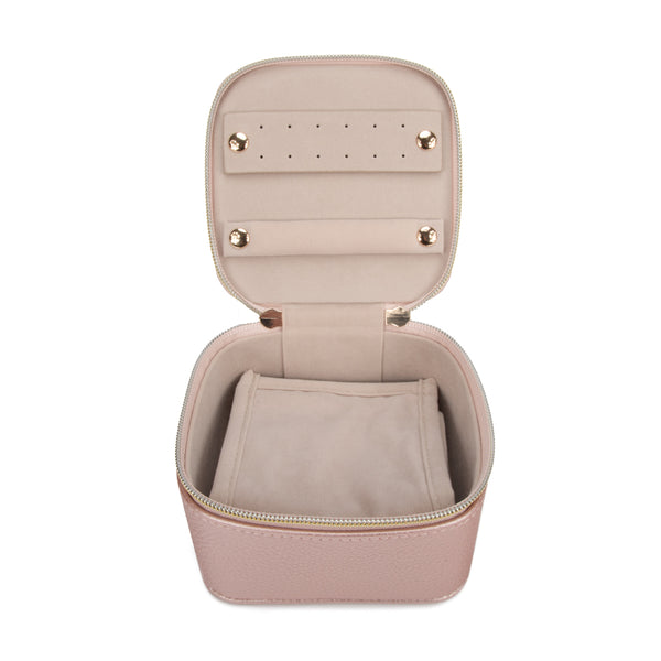 Brouk & Co Leah Quilted Travel Jewelry Case With Pouch