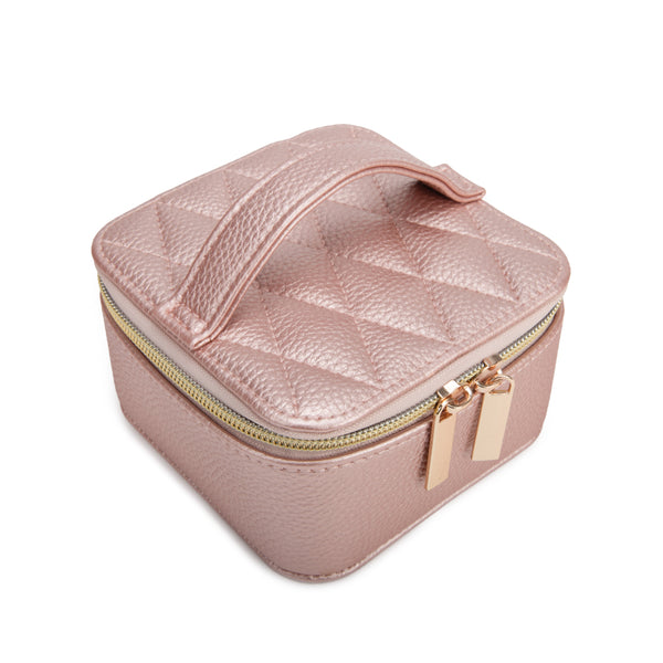 Brouk & Co Leah Quilted Travel Jewelry Case With Pouch