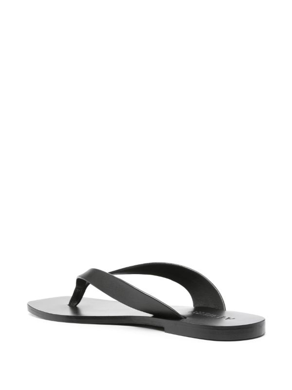 Browns A.EMERY Black The Kinto Leather Flip-Flops | Browns Flip Flops & Slides