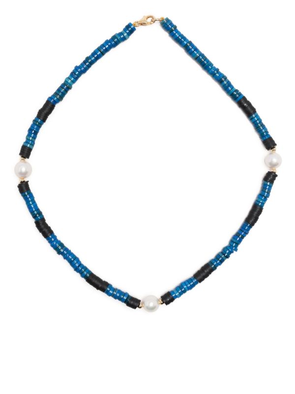 browns A Sinner in Pearls Blue Beaded Pearl Necklace | Browns Necklaces