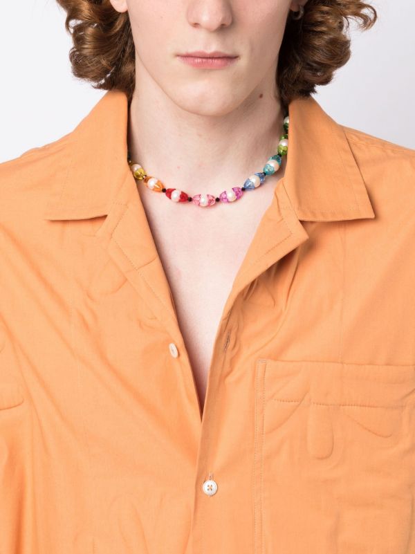 Browns A Sinner In Pearls Multicolour Pearl Rainbow Beaded Necklace | Browns Necklaces