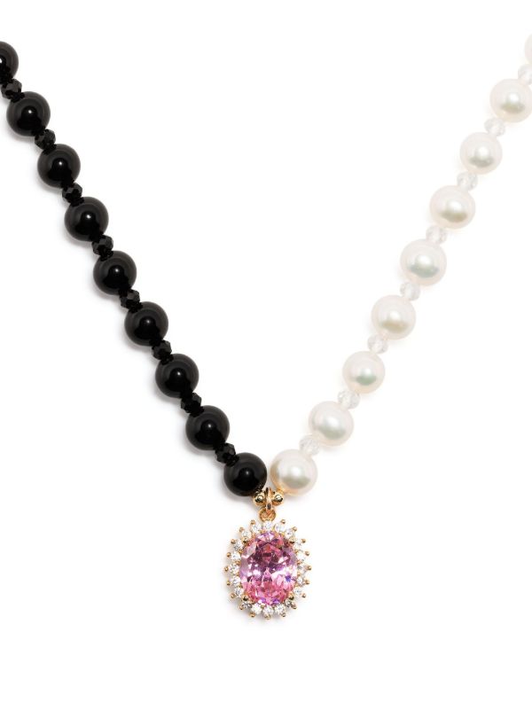 browns A Sinner in Pearls Multicolour pendant pearl necklace | Browns Necklaces