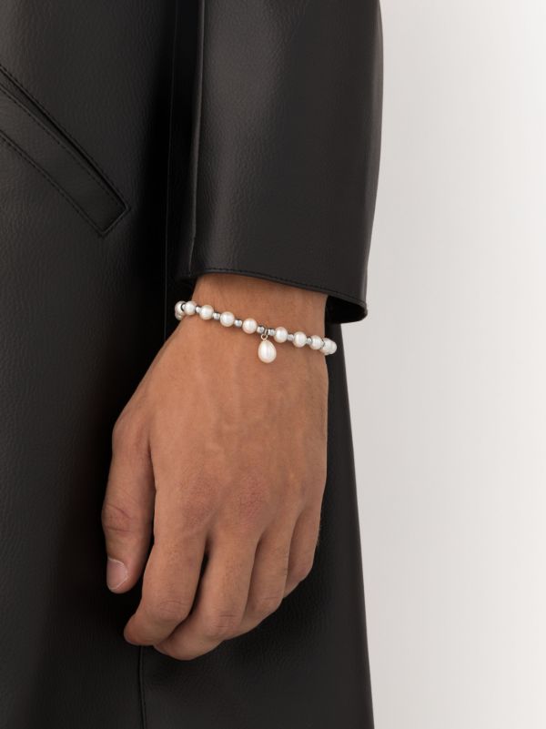 Browns A Sinner In Pearls Sterling Silver Pearl And Hematite Bracelet | Browns Bracelets