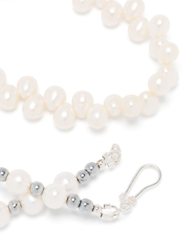 Browns A Sinner In Pearls Sterling Silver Pearl And Hematite Necklace | Browns Necklaces