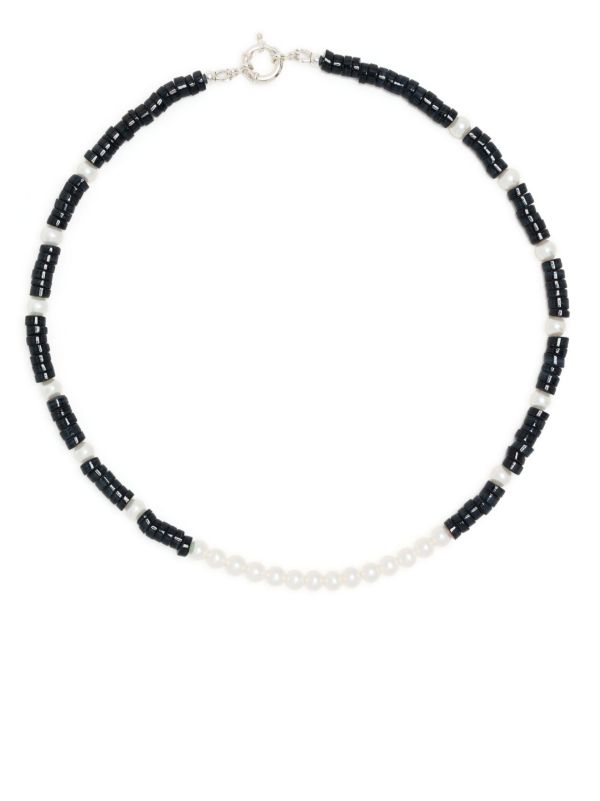 browns A Sinner in Pearls Sterling Silver Pearl Beaded Necklace | Browns Necklaces