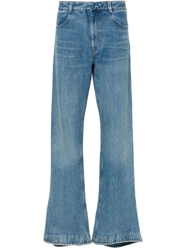 browns AARON ESH Blue Puddle Flared Jeans | Browns Bootcut Jeans