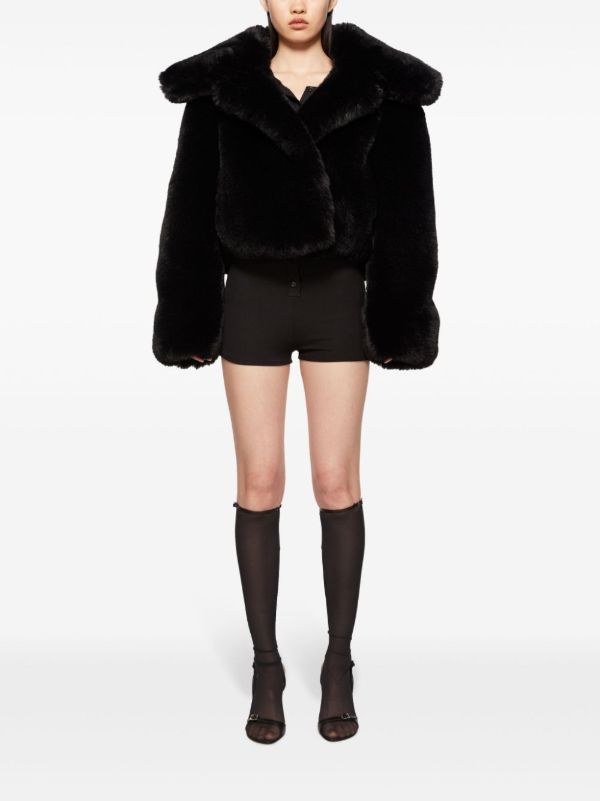 Browns Acne Studios Faux-Fur Jacket | Browns Faux Fur Jackets