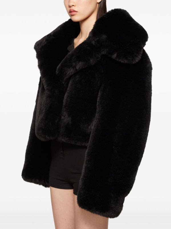 Browns Acne Studios Faux-Fur Jacket | Browns Faux Fur Jackets