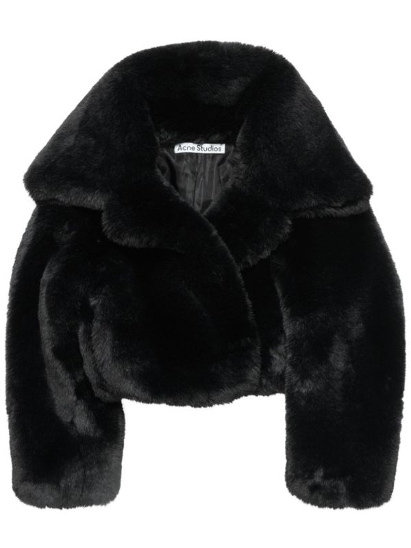 browns Acne Studios Faux-Fur Jacket | Browns Faux Fur Jackets