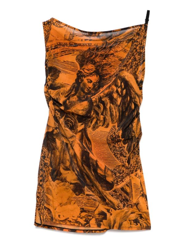 Browns Acne Studios Printed Mini Dress | Browns Day Dresses