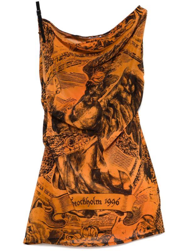 browns Acne Studios Printed Mini Dress | Browns Day Dresses