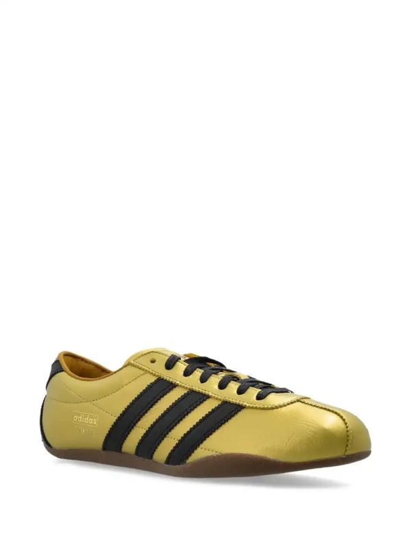 Browns Adidas Gold-Tone Tokyo Sneakers | Browns Sneakers