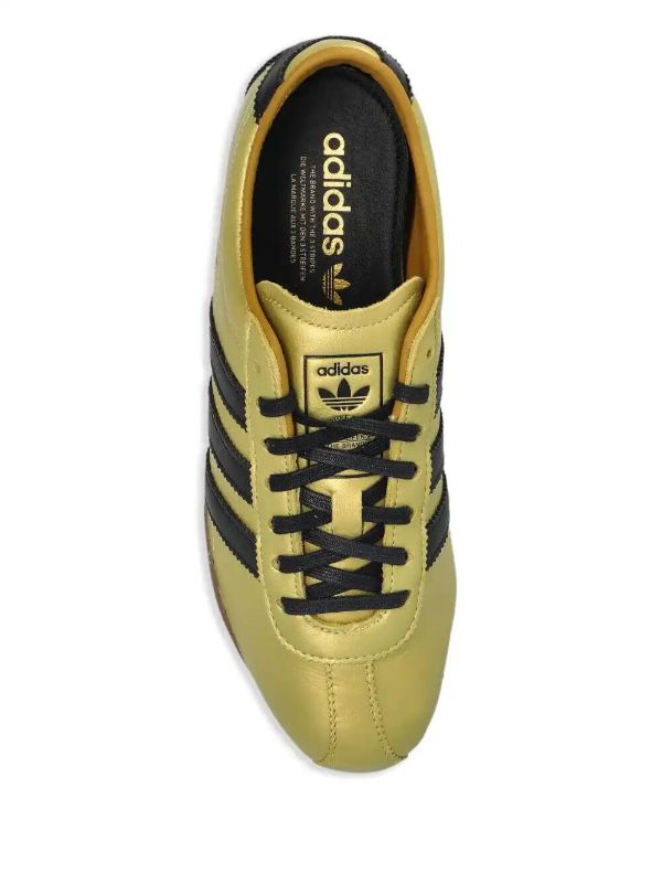 Browns Adidas Gold-Tone Tokyo Sneakers | Browns Sneakers