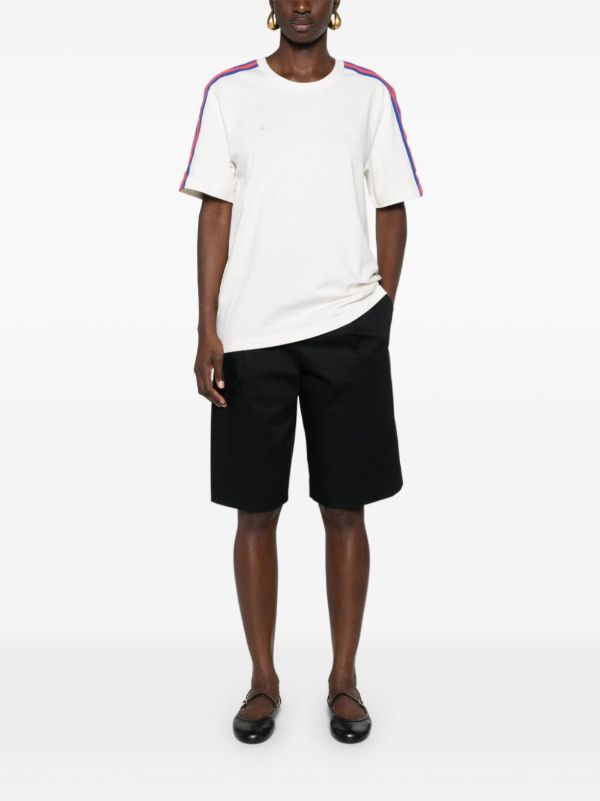 Browns Adidas X Wales Bonner White Cotton T-Shirt | Browns T-Shirts
