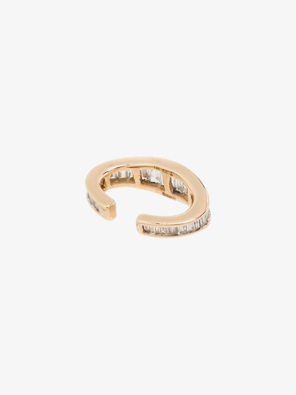 Browns Adina Reyter 14K Yellow Gold Heirloom Diamond Single Ear Cuff | Browns Fine Earrings