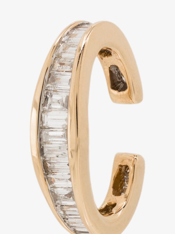 Browns Adina Reyter 14K Yellow Gold Heirloom Diamond Single Ear Cuff | Browns Fine Earrings