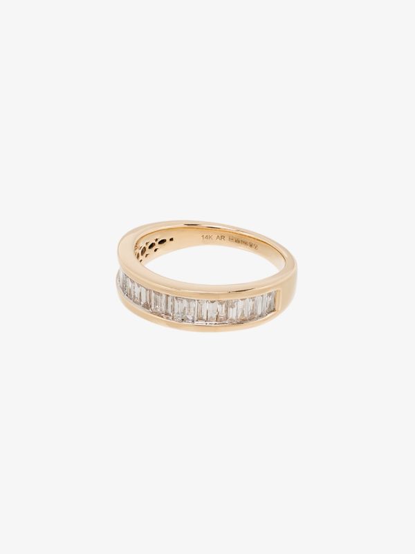 browns Adina Reyter 14K yellow gold Heirloom large diamond ring | Browns Fine Rings