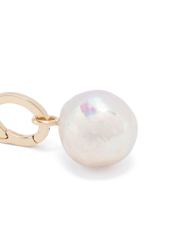 Browns Adina Reyter 14K Yellow Gold Pearl Drop Pendant | Browns Fine Charms