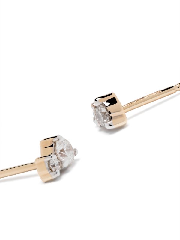 Browns Adina Reyter 14K Yellow Gold Tiny Amigos Diamond Earrings | Browns Fine Earrings
