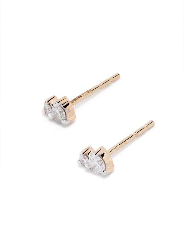 Browns Adina Reyter 14K Yellow Gold Tiny Amigos Diamond Earrings | Browns Fine Earrings