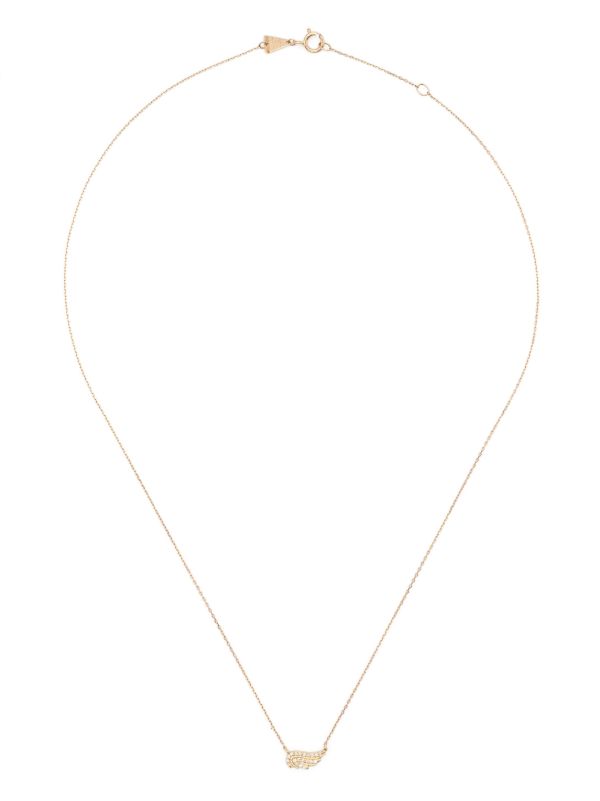 browns Adina Reyter 14K Yellow Gold Wing Diamond Necklace | Browns Fine Necklaces