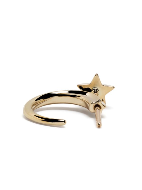 Browns Adina Reyter Gold-plated Shooting Star Diamond Earrings | Browns Earrings