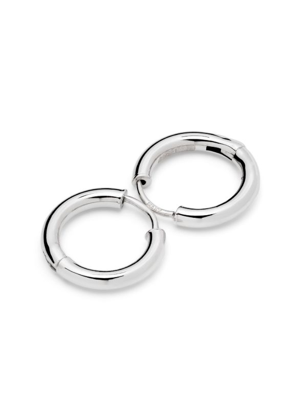 Browns Adina Reyter Sterling Silver Tube Hoop Earrings | Browns Earrings