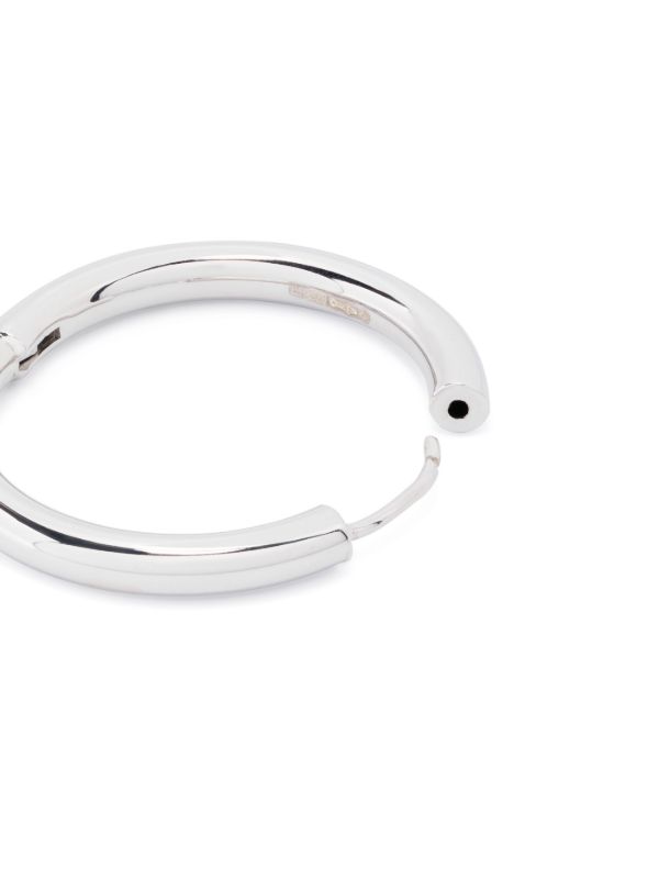 Browns Adina Reyter Sterling Silver Tube Hoop Earrings | Browns Earrings