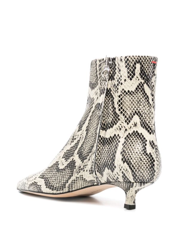 Browns Aeyde Neutrals 40mm Sophie Boots | Browns Boots